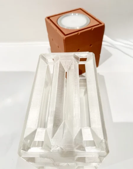 Printnests3d_3D Printed Modern Geometric Table Lamp