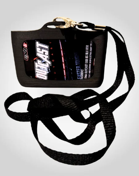 PrintNests3d_3D Printed Durable ID Badge Holder with Lanyard