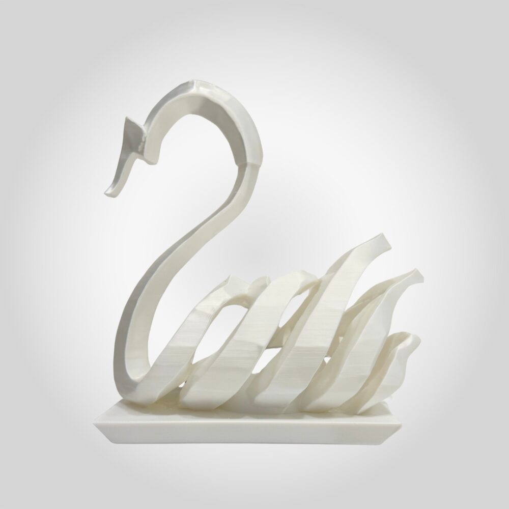 Printnests3d_3D Printed Swan Lamp