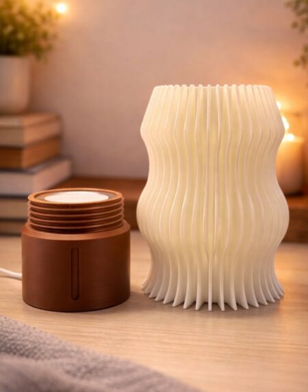 Print Nest 3d Modern 3D Printed Ambient Lamp 2