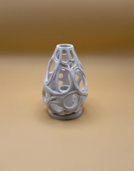 PrintNests3d_3D Printed White Vase UK