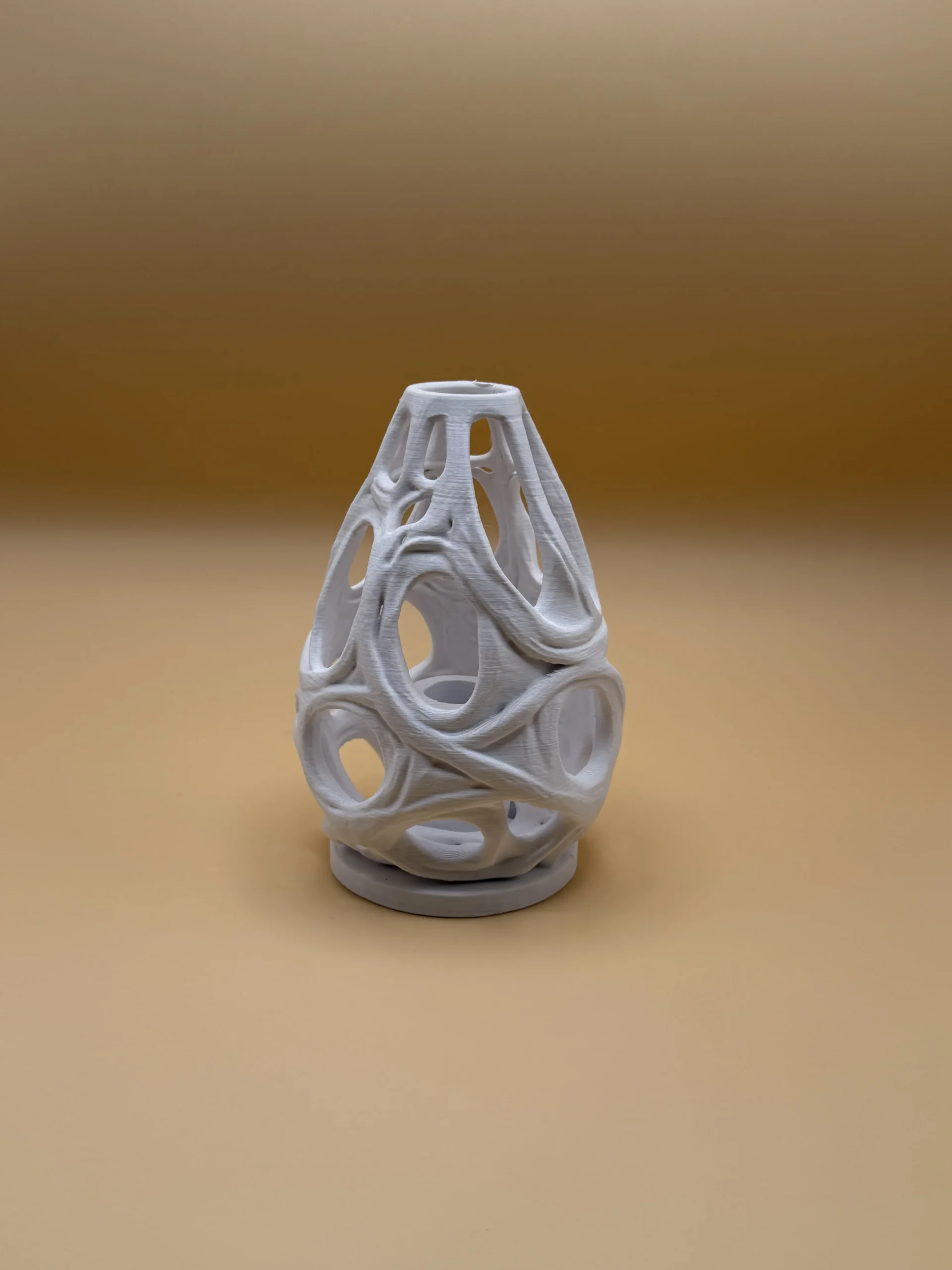 PrintNests3d_3D Printed White Vase UK