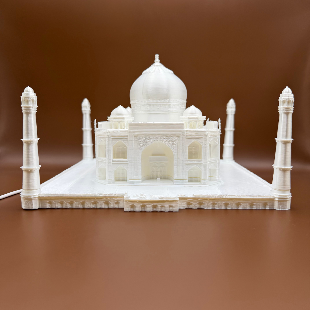 Premium 3D Printed Taj Mahal LED Lamp UK